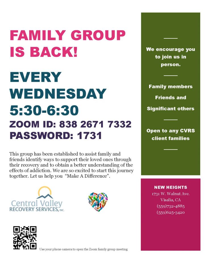 Family Group Flyer